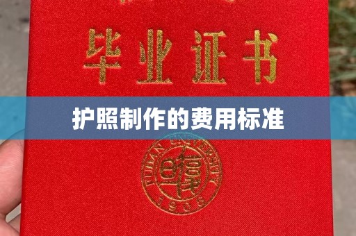 洪江护照制作的费用标准