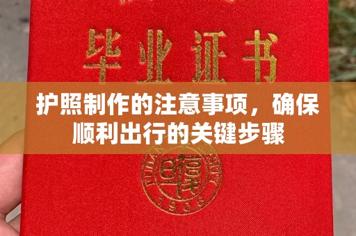 洪江护照制作的注意事项，确保顺利出行的关键步骤