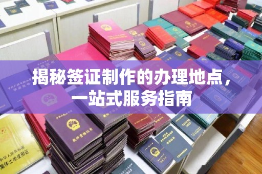 洪江揭秘签证制作的办理地点，一站式服务指南